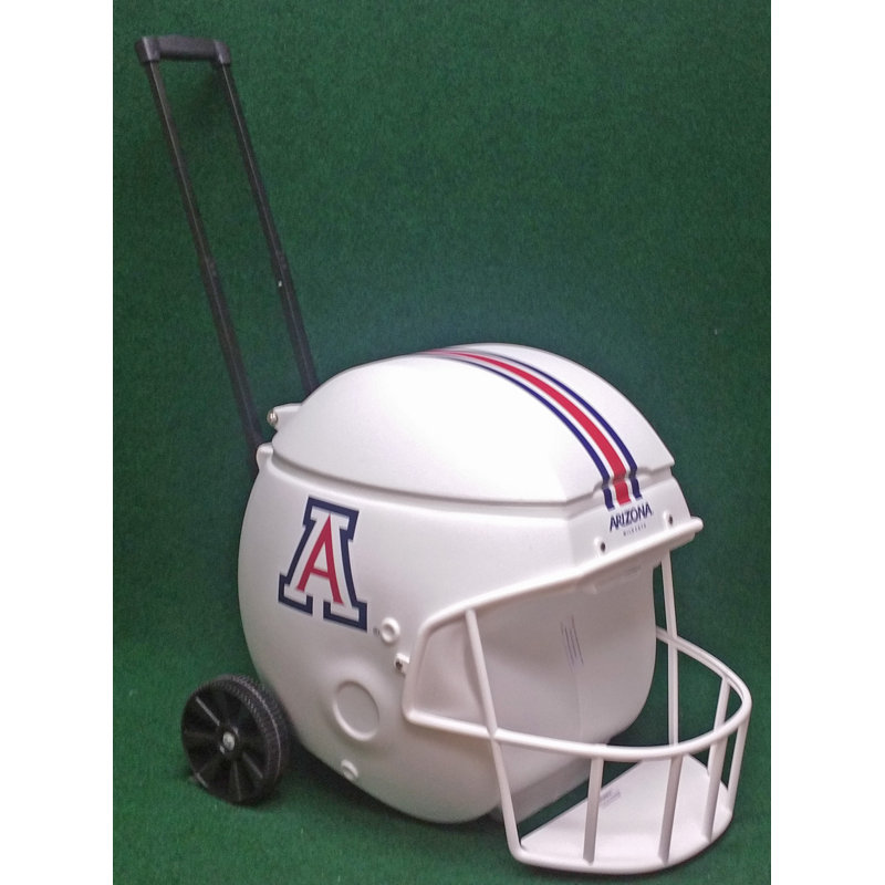 Coolr Coolrz 40 Qt. Football Helmet Ice Chest Rolling Cooler Wayfair